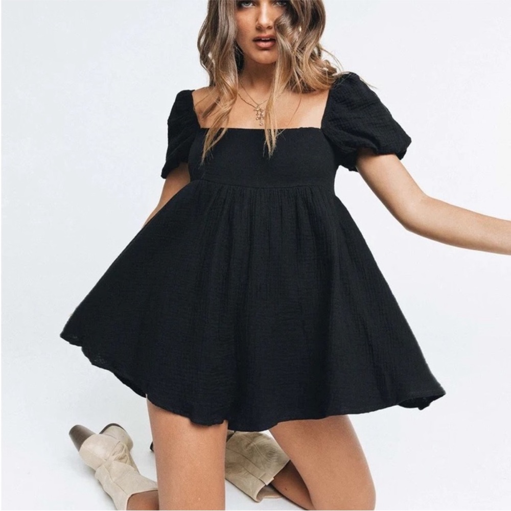 Princess Polly Lorna Romper Black